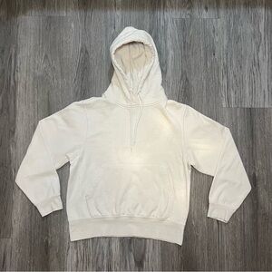 White  Cream Reflex women’s Hoodie size large